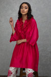 RUFFLED KURTA SET